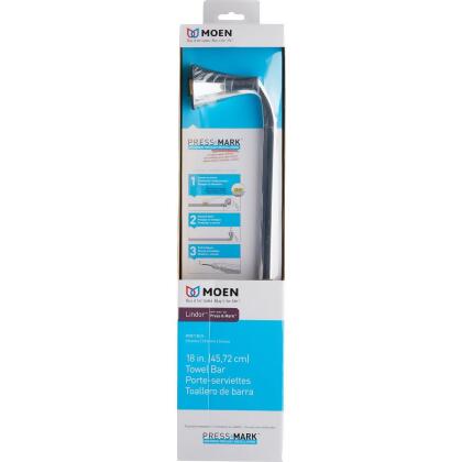 Moen Lindor 18 In. Towel Bar, Chrome MY8718CH alternate image