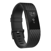 Fitbit Charge 2 Fitness Tracker - Gunmetal Large Fitbit Charge 2 Fitness Tracker - Gunmetal Large