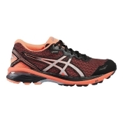 ASICS Women's GT-1000 5 GTX Running Shoes - Black/Silver ASICS Women's GT-1000 5 GTX Running Shoes - Black/Silver