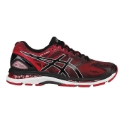 ASICS Men's Gel Nimbus 19 Running Shoes - Red/Black/Silver ASICS Men's Gel Nimbus 19 Running Shoes - Red/Black/Silver