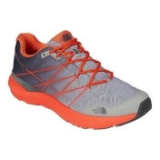 The North Face Men's Ultra Cardiac II Trail Running Shoes - Grey/Red The North Face Men's Ultra Cardiac II Trail Running Shoes - Grey/Red