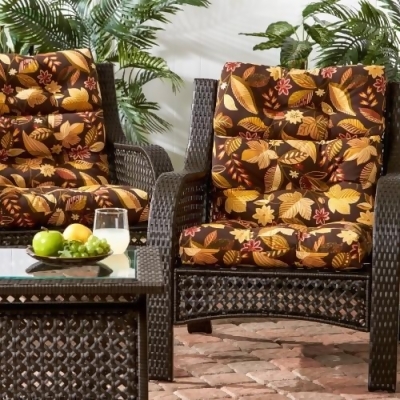 Greendale Home Fashions High Back Chair Cushion Set Of 2 Greendale Home Fashions High Back Chair Cushion Set Of 2 Timberland Fl From Jet At Com