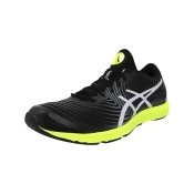 Asics Men's Gel-Hyper Tri 3 Black / Silver Safety Yellow Fabric Running Shoe - 11.5M Asics Men's Gel-Hyper Tri 3 Black / Silver Safety Yellow Fabric Running Shoe - 11.5M