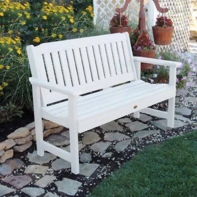 Lehigh Synthetic Wood Garden Bench 52 White From Jet Com At Shop Com