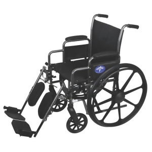 K3 Basic Lightweight Wheelchair 18 x 16 Desk Arms Footrests 1 Each / Each - All