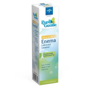 Medline Pure Gentle Disposable Mineral Oil Enema 4.5 Oz - All