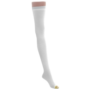 Ems Thigh Length Anti-Embolism Stockings White Large Short 6 Pair / Box - All