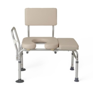 Padded Commode Transfer Bench - All