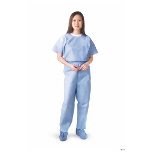 Disposable Scrub Pants Blue XX-Large 30 Each / Case - All