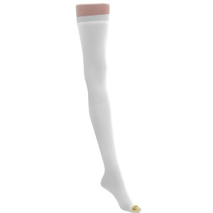 Ems Thigh Length Anti-Embolism Stockings White Medium Short 6 Pair / Box - All