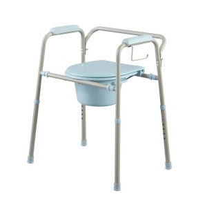 Steel Commode With Microban - All