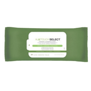 Aloetouch Select Premium Spunlace Personal Cleansing Wipes Soft Pack w/Flip 'n Seal Lid 12 x 8 576 Each / Case - All