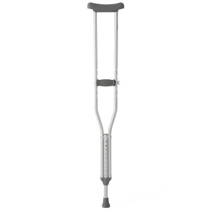 Standard Aluminum Crutches 5'10 Adult Tall 8 Pair / Case - All