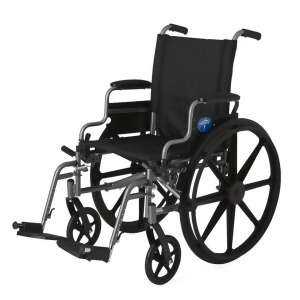 K4 Basic Lightweight Wheelchair 20 x 16 Desk Arms Footrests 1 Each / Each - All