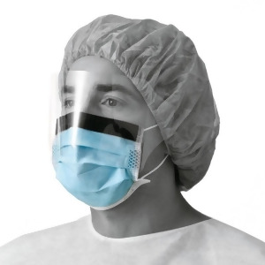 Basic Procedure Face Masks with Shield Blue - All