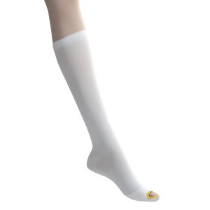 Ems Knee Length Anti-Embolism Stockings White Medium Long 12 Pair / Box - All
