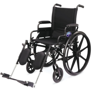 K4 Lightweight Wheelchair 18 x 16 Full Arms Legrests 1 Each / Each - All