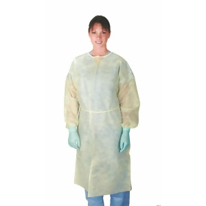 Polypropylene Isolation Gowns Yellow X-Large - All