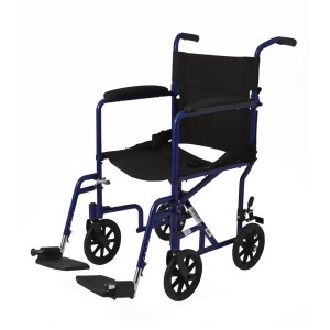 Aluminum Transport Chair with 8 Wheels Red - All
