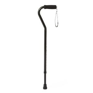 Offset Handle Fashion Canes Black - All