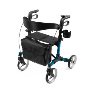 Simplicity Rollator with 8 Wheels Blue 1 Each / Each - All