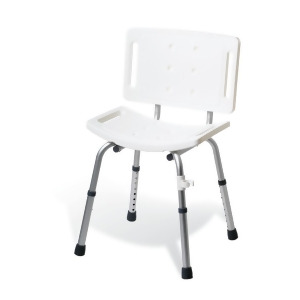 Basic Shower Chair with Back 3 Each / Case - All