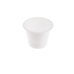 Plastic Souffle Cup White 0.75 Oz - All