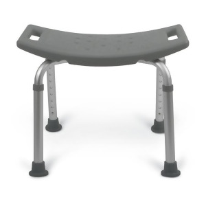 Aluminum Bath Bench without Back No Back Gray 1 Each / Each - All