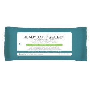 Readybath Select Medium Weight Cleansing Washcloths Non-Antibacterial Fragrance 30 Pack / Case - All