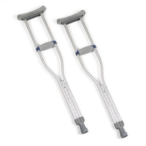 Invacare Corporation 8120-A Quick-Adjust Crutches Adult 5' 2in 5' 10in 8 Pair / Case - All
