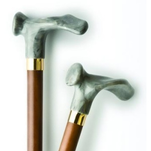 Wood Cane With Contour Handle - All