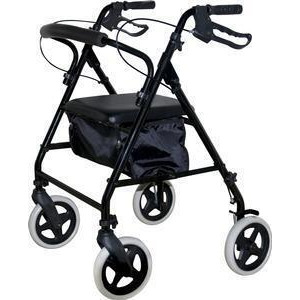 Kd Rollator Soft Seat Black Item # Zchkdblk - All