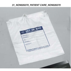 Respiratory Patient Set-Up Bag 500 Each / Case 1 Case - All