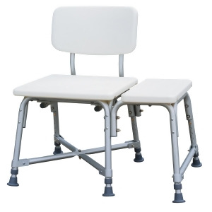 Non-padded Bariatric Transfer Bench with back 500 Lb capacity 1 Each / Case 1 Case - All