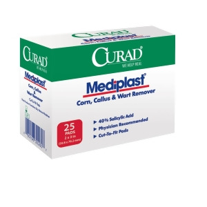 Curad Mediplast Wart Pads 150 Each / Case 1 Case - All