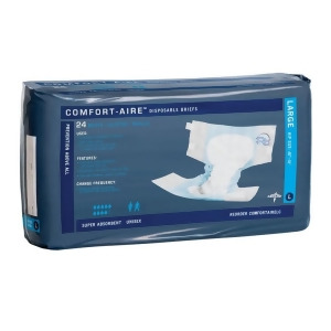 Comfort-aire Disposable Briefs 40 72 Each / Case 1 Case - All