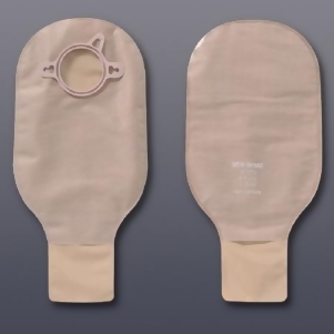 Colostomy Pouch New Image 12 Inch Length Drainable 1-3/4 Flange Beige 10 Each / Box - All