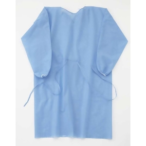 Medium Weight Multi-Ply Fluid Resistant Isolation Gown Blue Regular/Large 100 Each / Case 1 Case - All
