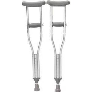 Push Button Crutch Youth 54 62 Adjustable Height - All