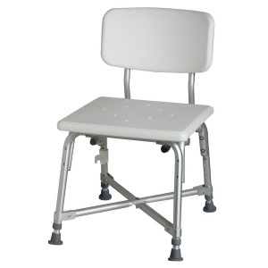 Medline Bariatric Aluminum Bath Chair 550 lbs Capacity - All