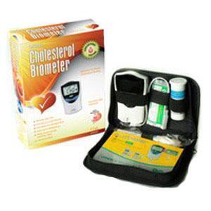 Q. Steps Cholesterol BioMeter Glucose Monitoring System - All