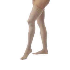 Jobst Opaque 30-40 mmHg Med Natural Thigh High Silicone Dot Band - All