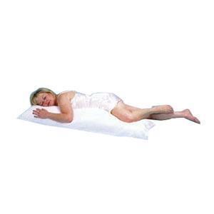 Body Pillow with Cover 52 x 16 White - All