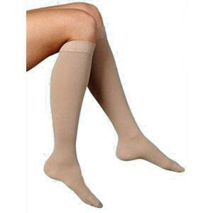 Soft Opaque Calf 20-30 mmHg Small Short Women's Closed Toe Nude - All
