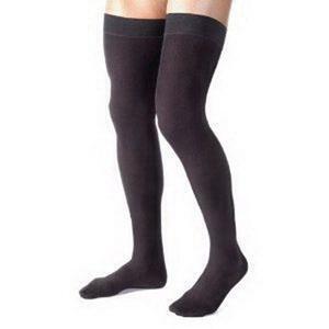 Jobst forMen 30-40 mmHg Small Black Thigh High - All