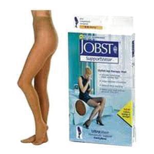 Jobst Ultrasheer 20-30 mmHg Med Suntan Pantyhose - All