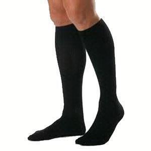 Jobst forMen 20-30 mmHg Large Black Knee High Open Toe - All