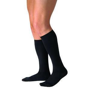 Jobst forMen Casual 30-40 mmHg L-Full-Calf Black Knee High - All