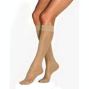 Jobst Men's Dress Knee High 8-15mmHg-Medium-Brown - All