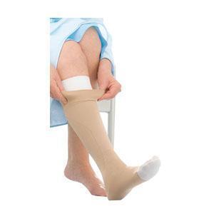 Jobst Ulcercare XXX-Large Beige Knee High Open Toe No Zipper - All